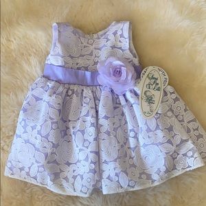 NEW Swea Pea & Lilli Lilac Floral Lace Tulle Dress